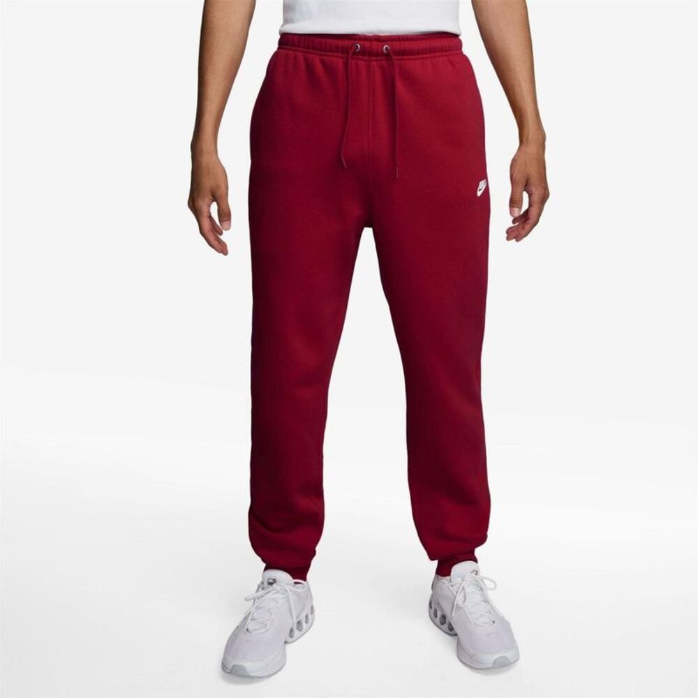 Nike Mens Sportswear Club Fleece Sweatpants / Dark Red